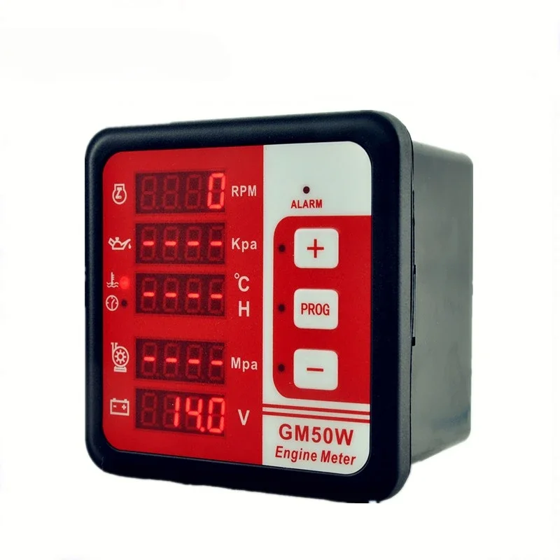 Intelligent Digital Water Pump Gauge Controller Switch GM50WR Remote Data Control