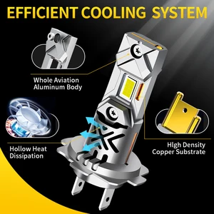 1/2pc Canbus für Yamaha YZF R3 2014 2015 2016 2017 2018 LED High/Bass Motorcycle H7 12V 20000LM 60W White Plug-and Play 8 Hauptverkauf Leuchtturm Yamaha R3 - №2