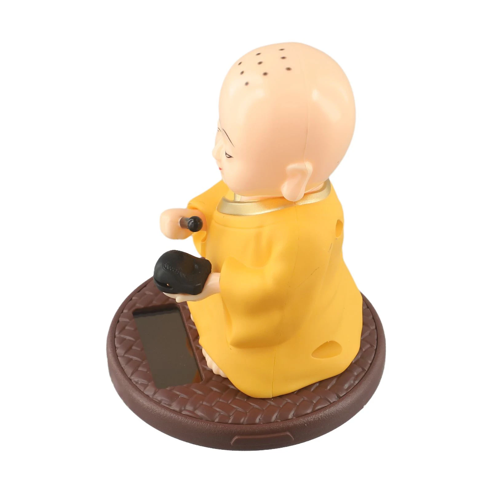 

Monk Car Interior Cute Monk Car Ornament Car Automatic Waving Beautiful Present Car Interior Decoration Adorable Figurine