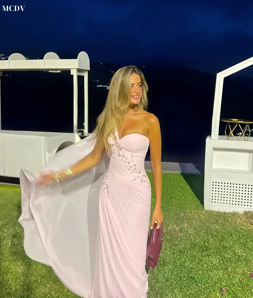 تخصيص عالية الجودة جيرسي مستقيم واحد الكتف مطرزة الديكور كريستال مساء اللباس مثير الحبيب فساتين المشاهير #6