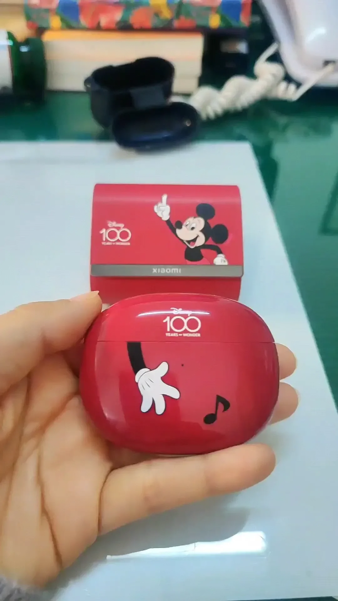 Original Xiaomi Buds 3 Disney\'S 100th Anniversary Edition Mickey Mouse True Wireless Earphones Tws Christmas And New Year Gifts