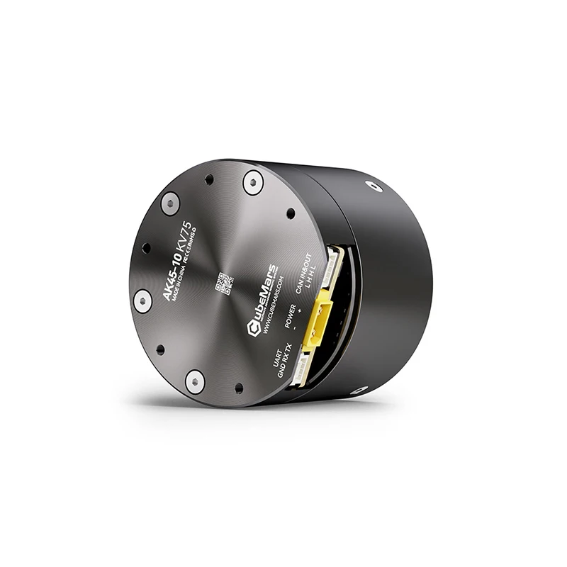AK45-10 KV75 CubeMars Robot Actuator Module 24Nm High Torque FOC Brushless Servo Motor for Exoskeleton Humanoid Dog Joint Parts