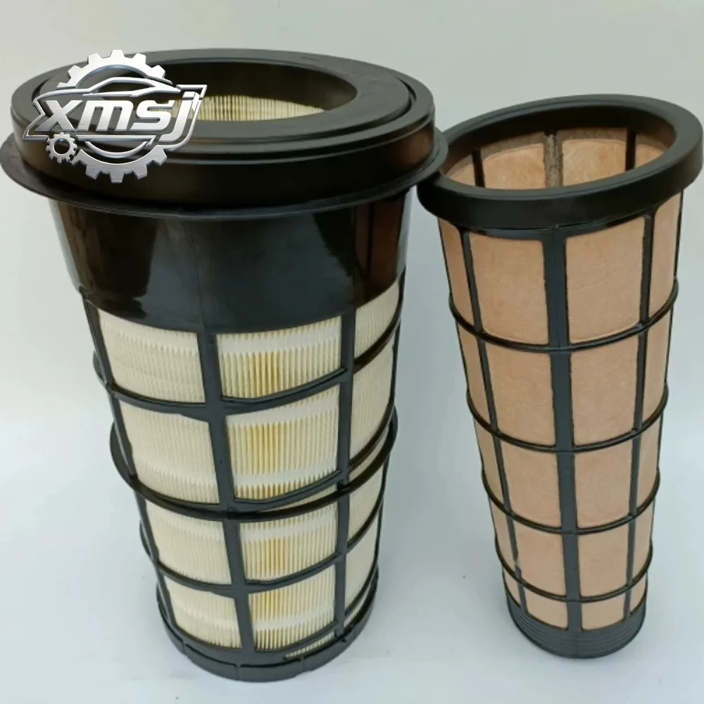 

AT332908 AT332909 P611190 P611189 Filtro de aire para retroexcavadora John Deere 310J 310K 315SL 325K 410J Skid-Steer 326D 328D
