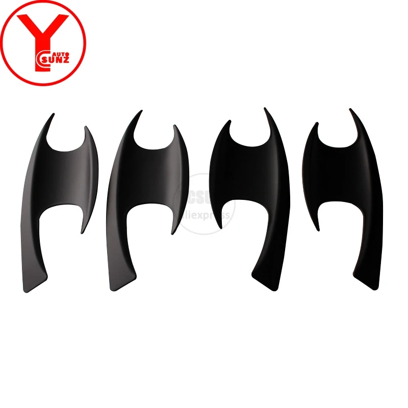 

YCSUNZ ABS car styling matte black side door parts handle protector auto accessories for ford ecosport titanium 2017 2018 2019
