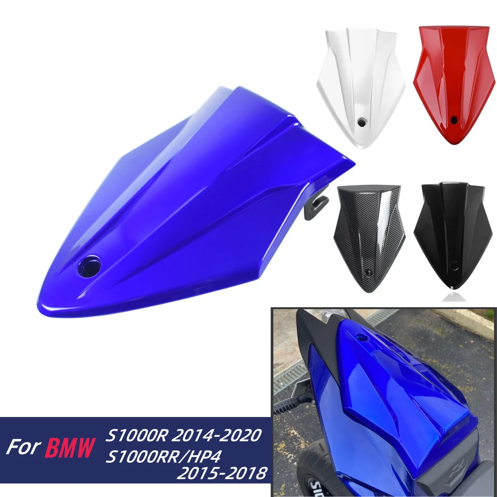 Para BMW S1000RR HP4 2015-2018 cubierta de asiento de pasajero trasero S1000R 2014-2020 capó de carenado de motocicleta S1000 RR R Accesorios