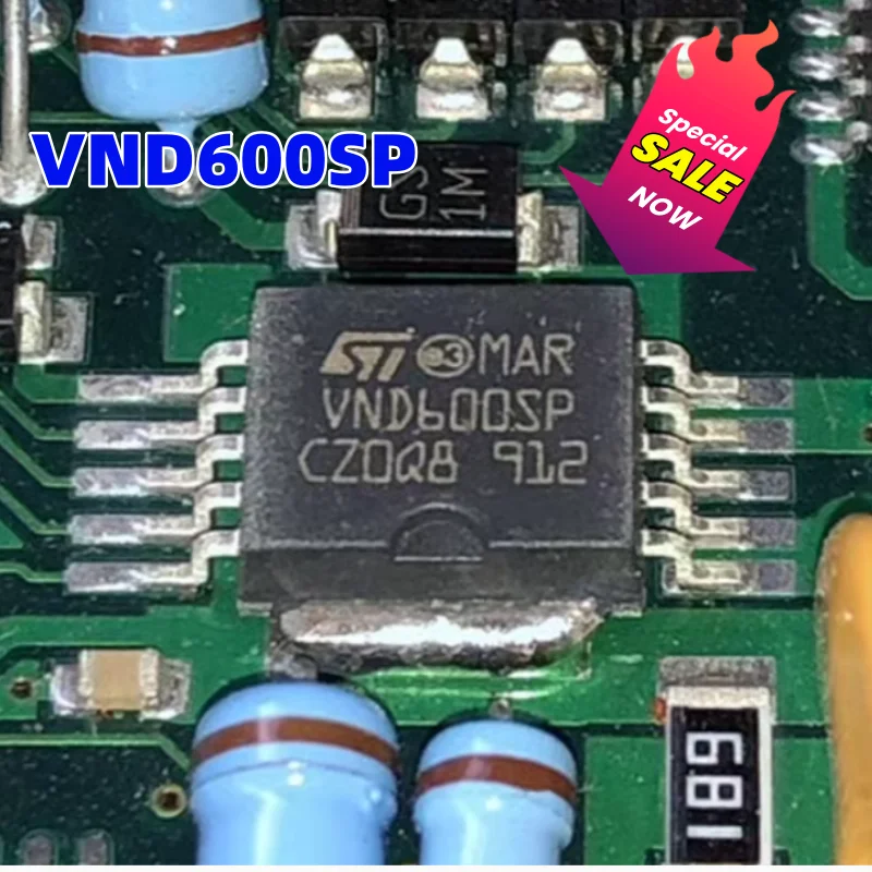 

5 PCS VND600SP MAR VND600SP For Magneti Marelli Automotive ECU ignition tube chip BMW 523 wiper spray driver IC chip