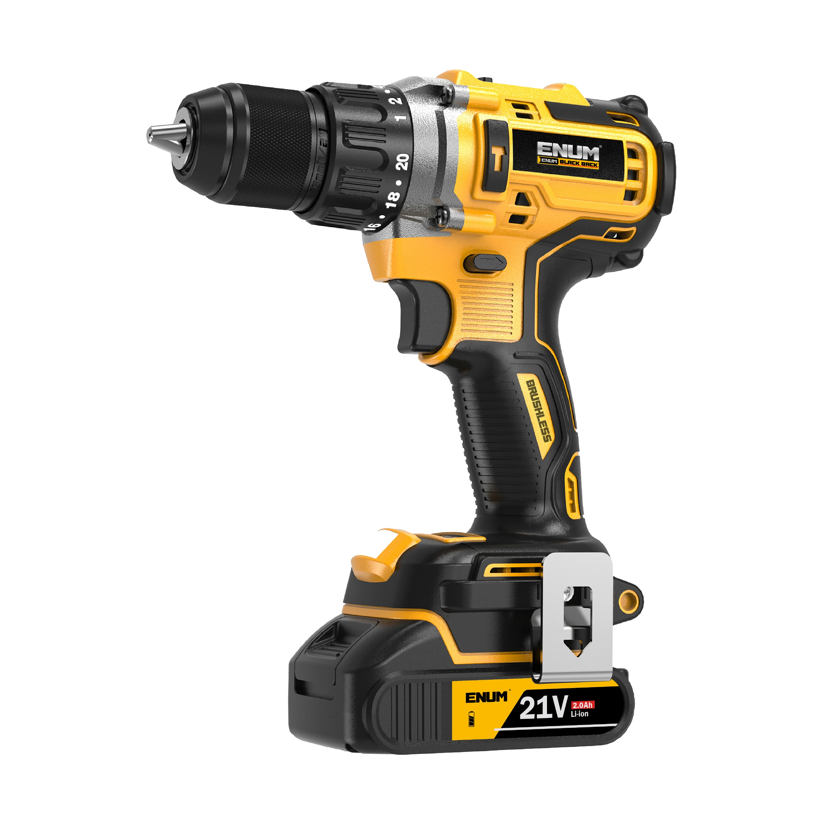 

OEM Customizable 1500mAh 13mm Lithium Brushless Electric Rechargeable Cordless Lithium Battery Drill