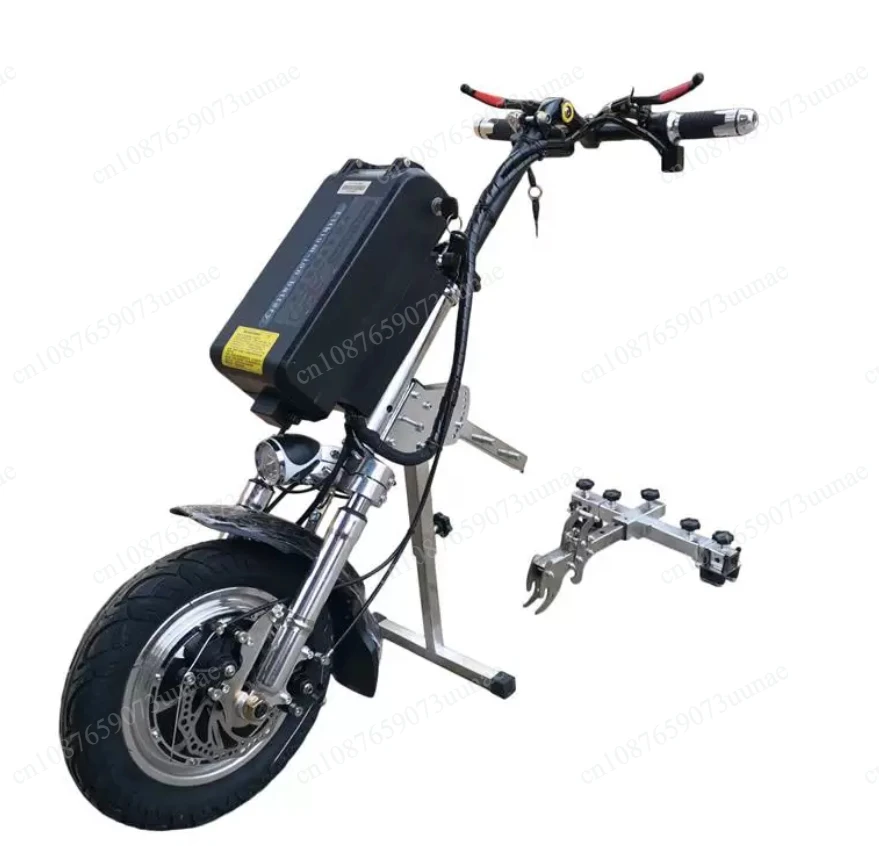 Disabled Car Electric Tractor Disabled Wheelchair Modified Front Drive Wheelchair Traction  Front Quick Dismantling and Folding