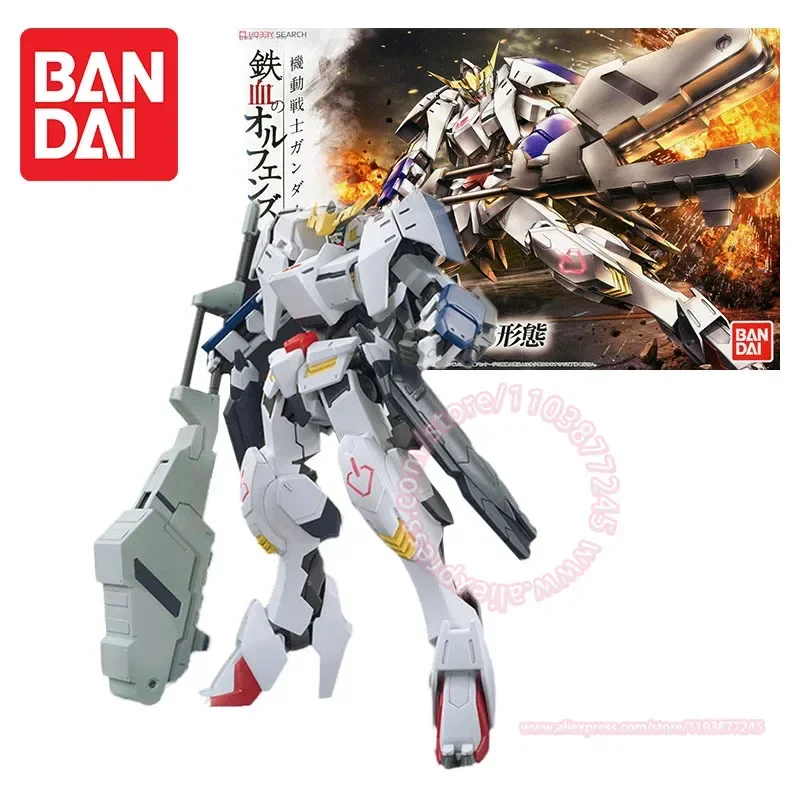 BANDAI HG 1/144 GUNDAM BARBATOS 6TH FORM figura de acción de juguete para niños modelo ensamblado ornamento decoración regalo de cumpleaños