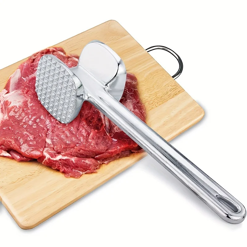 1pc Beef Hammer, Double Sided Meat Hammer, Kitchen Tool