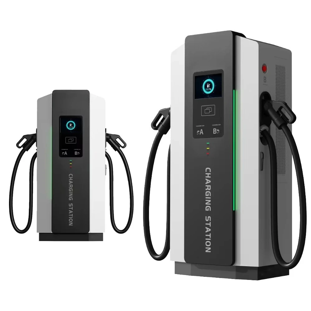 

2025 Factory New Products Double Gun 120kw 380v DC Charging Pile Fast Charging Station Electric Vehicle Charging Pile Sale