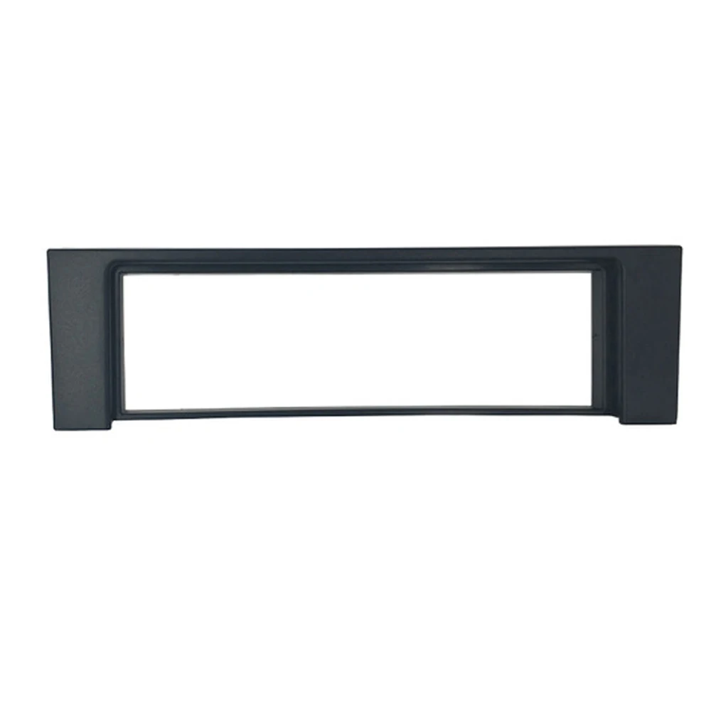 One Din Fascia for Audi A4 B6 Radio CD DVD Stereo Panel Dash Mount Installation Trim Kit Frame Plate Bezel Adapter Cover