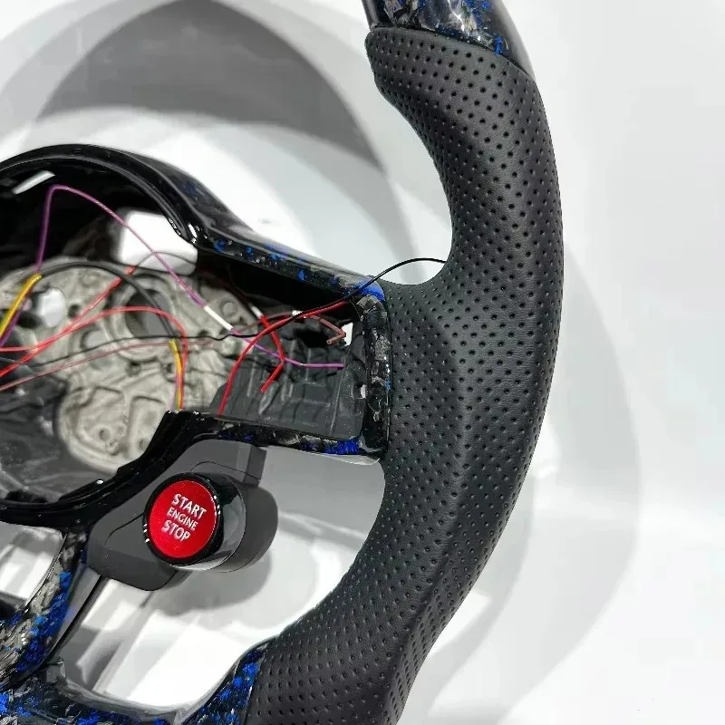 Sports Style Car Steering Wheel for  7.5 GTI MK7 Polo GTS GTD GTE  R Passat CC R-Line Carbon Fiber Steering Wheel