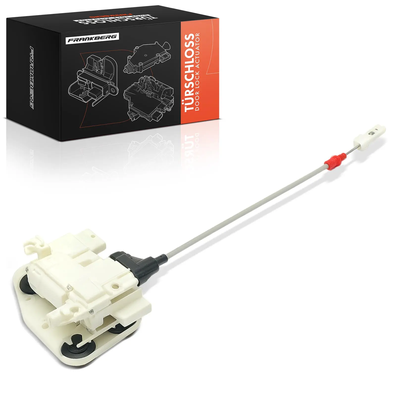 Frankberg 1x Achterste Linker Deurslot voor BMW X5 F95 G05 X5 Van G05 X6 F16 F86 2.0L 3.0L 4.4L Bj 2014 51227444673