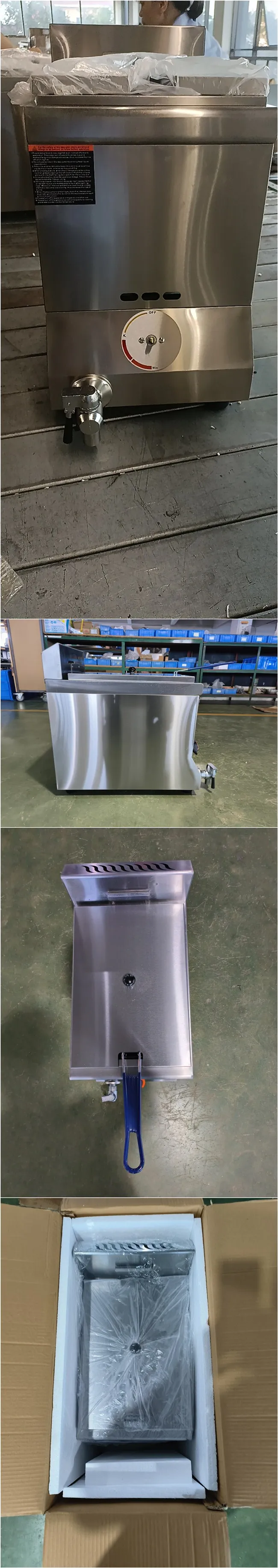 Commercial One Tank One Basket Gas Fryer  HY-77