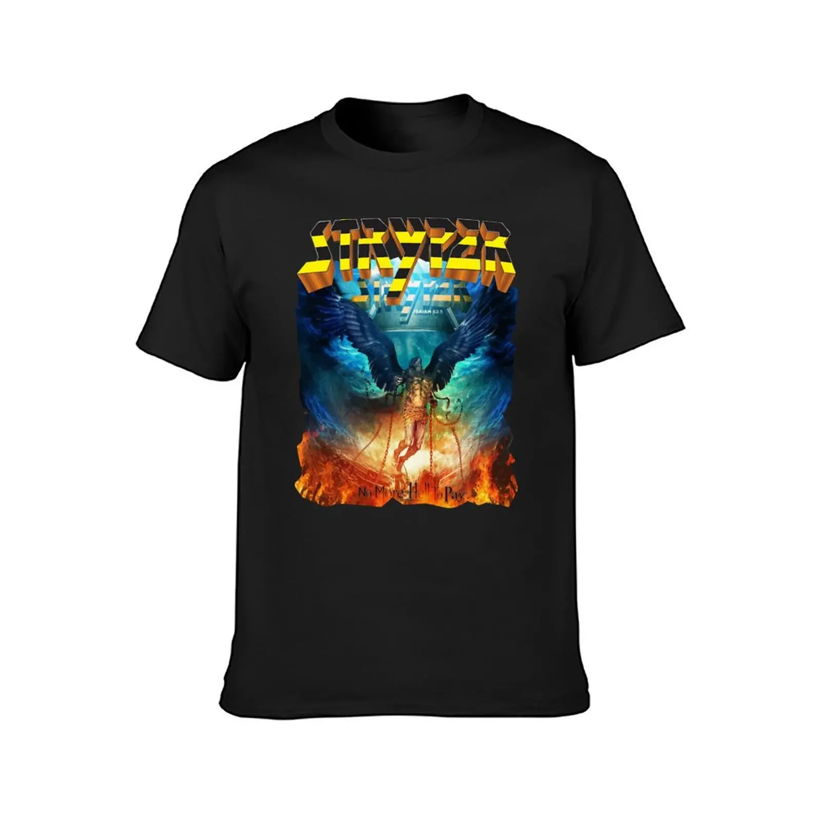 Stryper No More Hell to Pay T-Shirt anime graphics tshirts for men