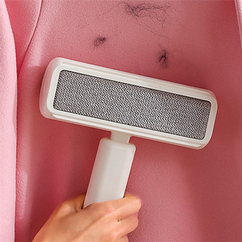 ABGE- فرشاة بكرات الشعر المنزلية قطعة أثرية السجاد ملابس الحيوانات الأليفة مزيل الأشعث المحمولة المسيل للدموع