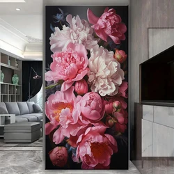 Beautiful peony Flowers Diy Diamond Painting New 2025 Full Square Round Diamond Art Embroidery Cross Stitch Kit Home Decor