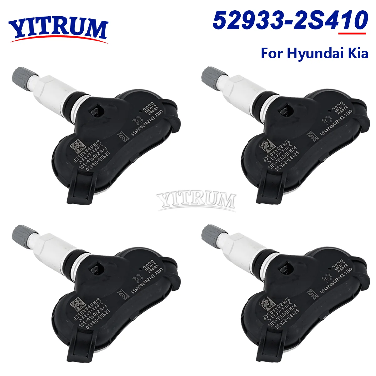 

52933-2S410 Tire Pressure Sensor For Hyundai ix35 2013-19 Tucson 2013-15 Kia Mohave 2014-19 Sportage 2014-15 433 MHz 52933-2S400