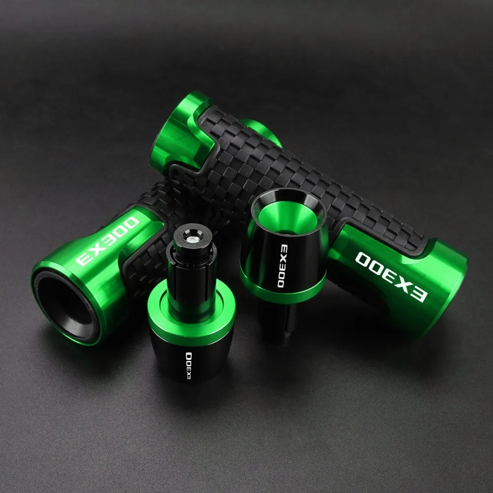 Motorcycle Accessories Universal For KAWASAKI EX300 2017-2018 Adjustable CNC Brake Clutch Lever Handle bar Grip EX 300 2018 2017