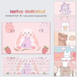 Cartoon Laptop Sleeve Case Hard Shell For Macbook Air 13 A2681Case M2 2022 A2337 A2338 Pro14 A2442 Kawaii Cover Case Accessories
