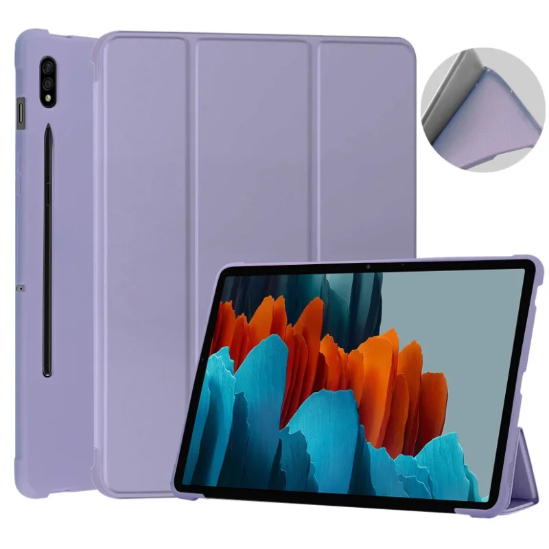 Inteligentne etui do Samsung Galaxy Tab S8 2022 11 "pokrowiec na tablet SM-X700/X705 potrójnie składany stojak Fundas Samsung Tab S7 11 S9 T870/T875 Capa