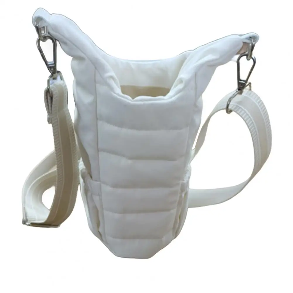 Pocket Design Shoulder Bag Water Bottle Shoulder Bag with Pockets Quilted Crossbody Water for Women for Outdoor for Camping