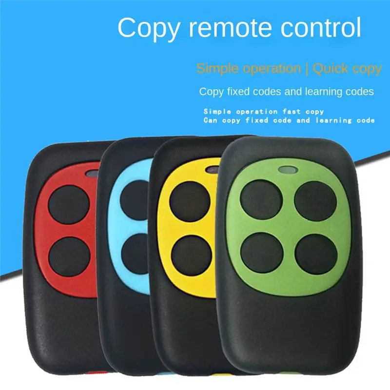 ABZZ-433Mhz Cloning RF Transmitter Remote Control Wireless Remote Control 433Mhz For Gate Duplicator ,Red