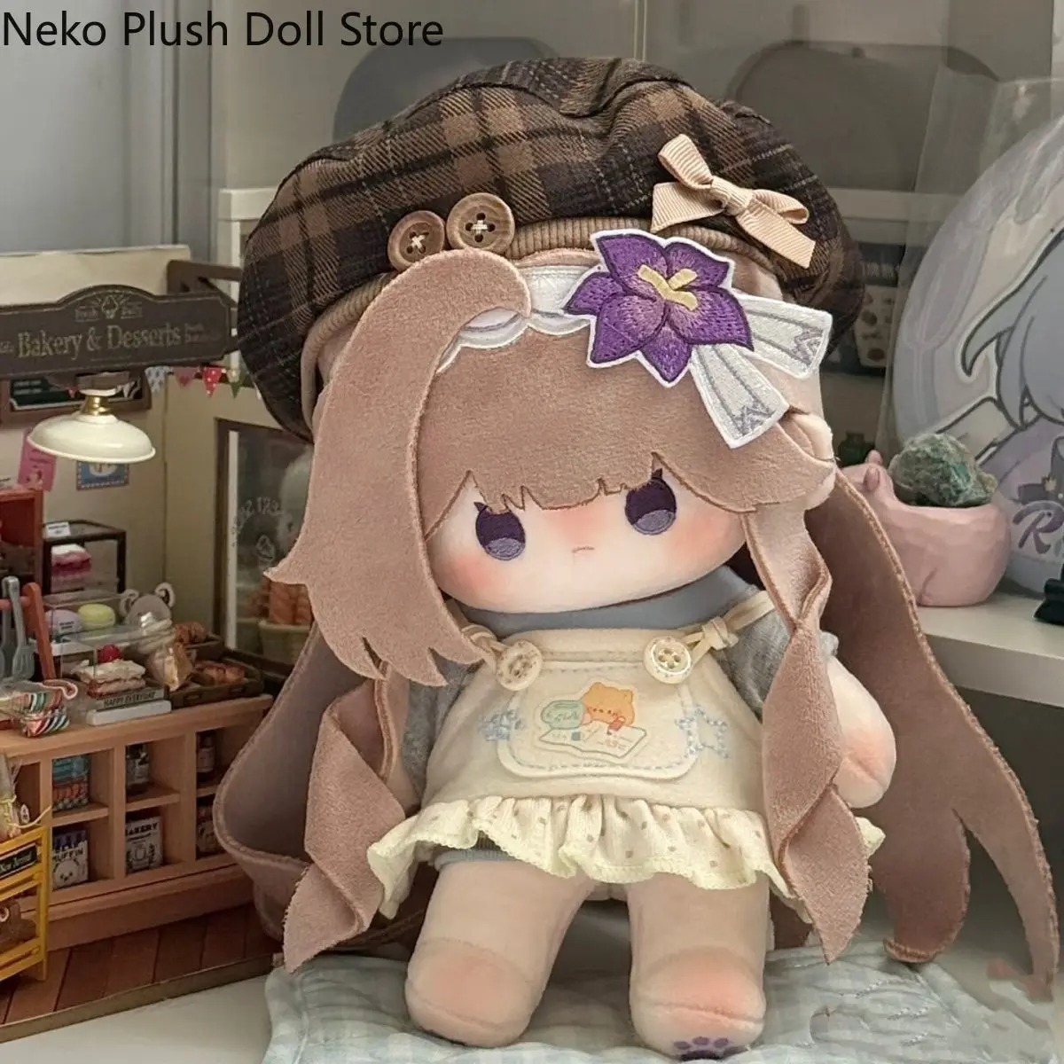 

Honkai: Star Rail The Herta Anime Game 20cm Cute Soft Plush Stuffed Doll Body Cosplay Cartoon Dress Up Toy Figures Dolls Gift