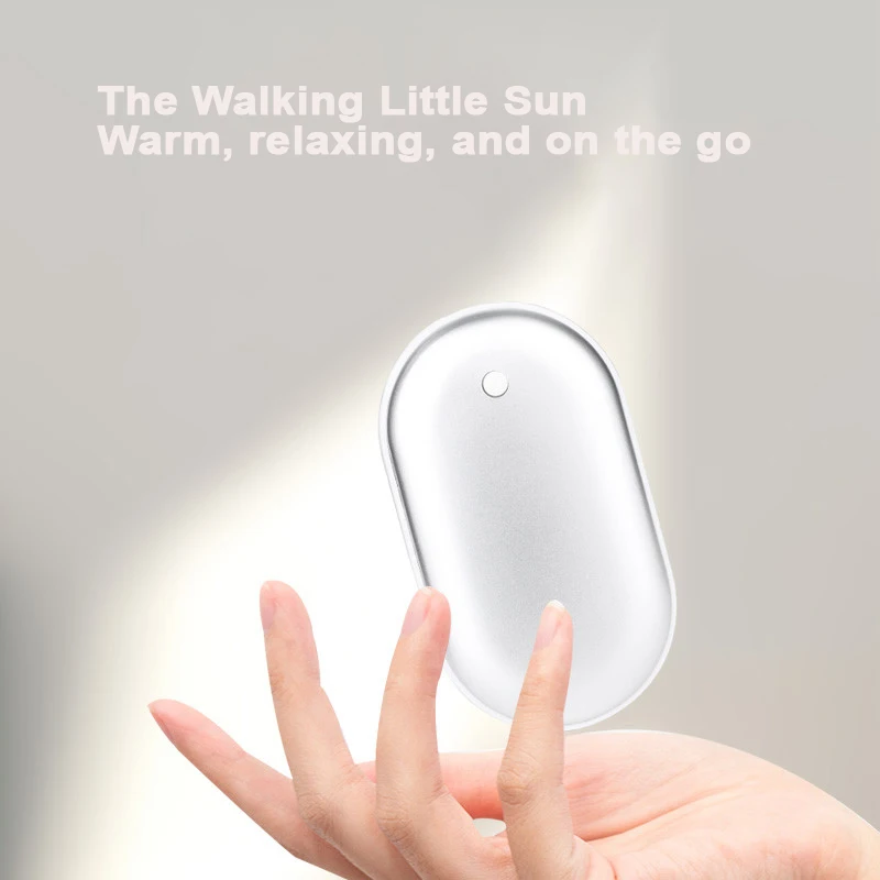 Rechargeable Double Sided Hand Warmer