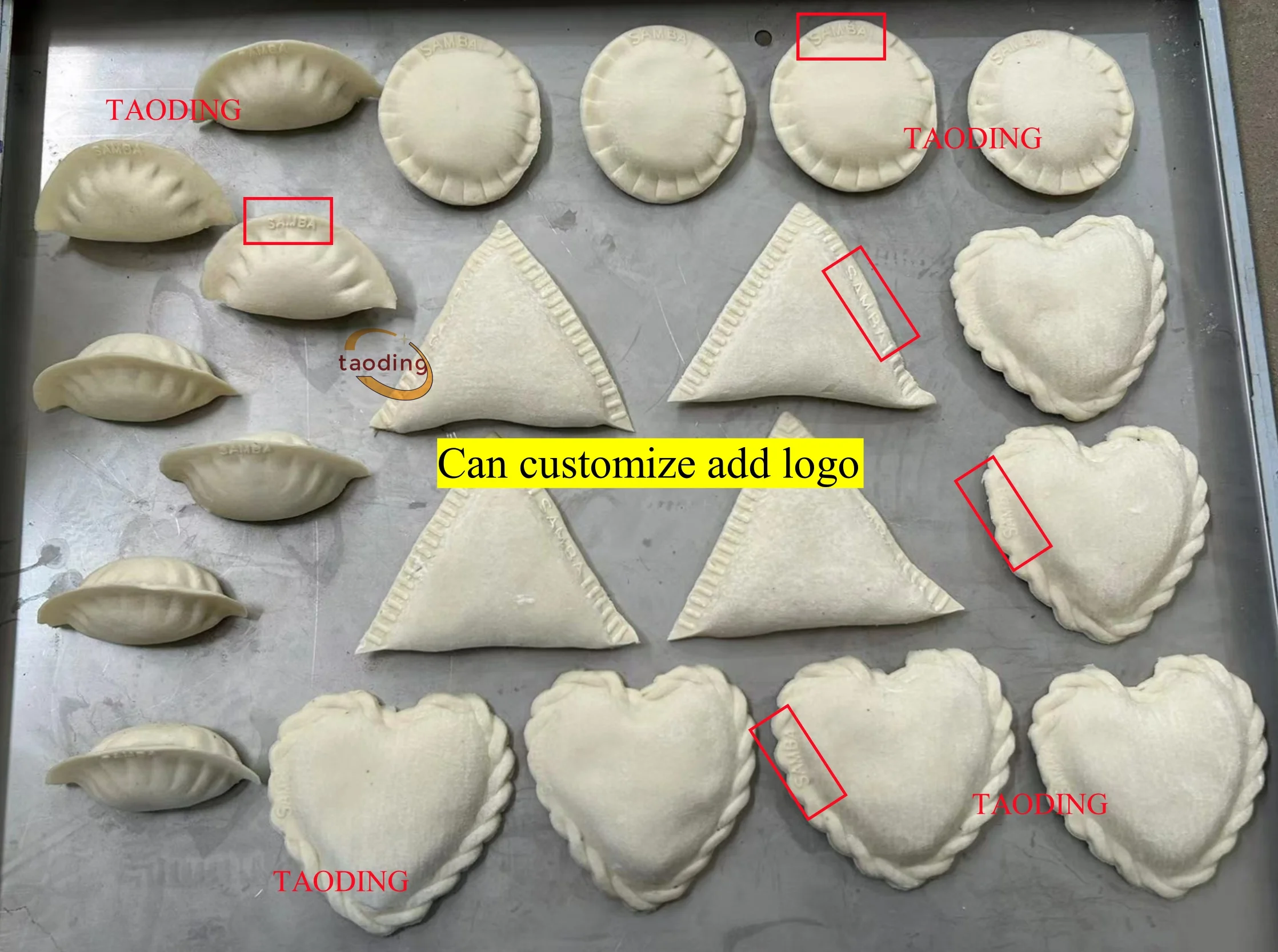 110V 220V Samosa Folding Machine Dumpling Maker Pie Pelmeni Machine Pastel Automatic Maquina Para Hacer Empanada Making Machine