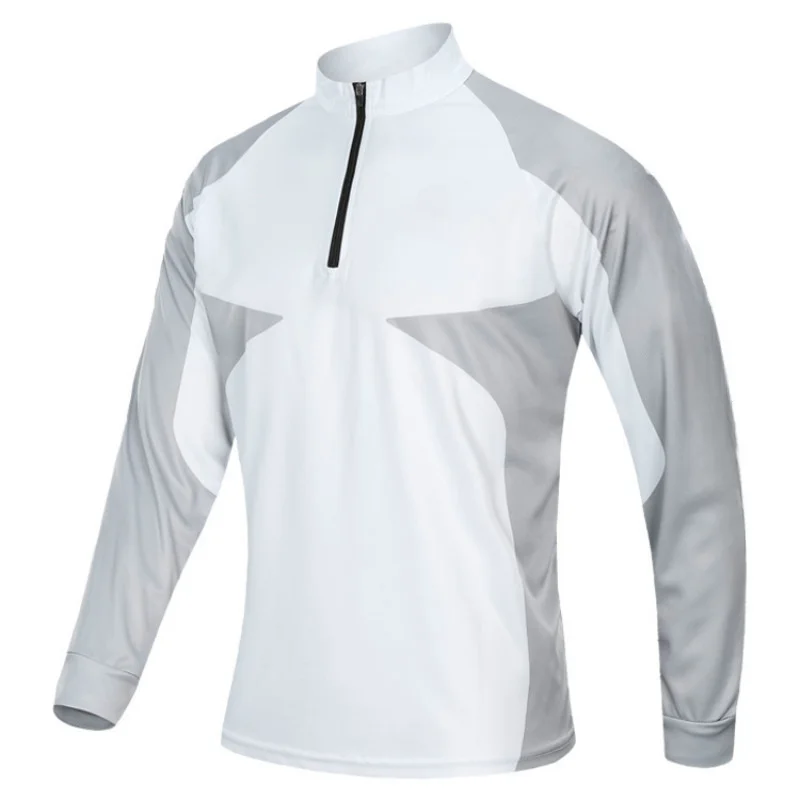 

New Professional Fishing Shirts Long Sleeve UPF 50+ Breathable Quick Dry Fishing Clothes