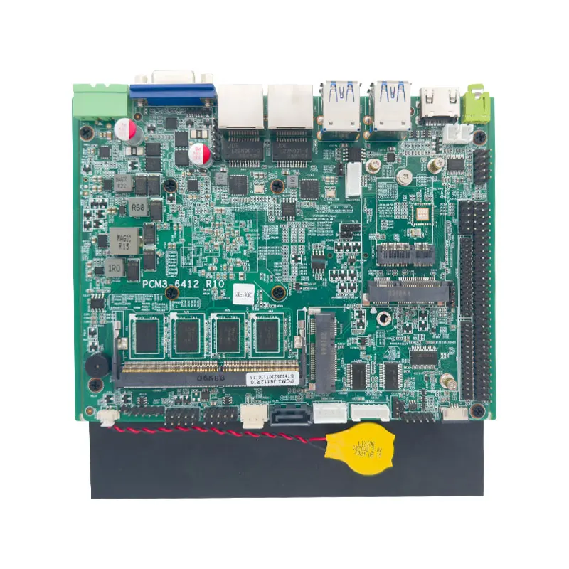 

3.5 Inch Fanless Industrial Grade Motherboard With Celeron 12th Gen J6412 CPU Soldered 8G RAM DDR4 4 USB3.0 2.5G LAN