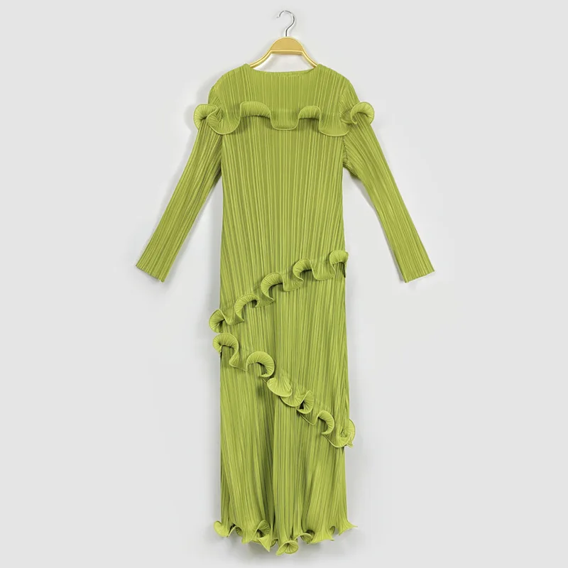 

Elegant Women Clothing Long-sleeved Skirt Dress Women Spring