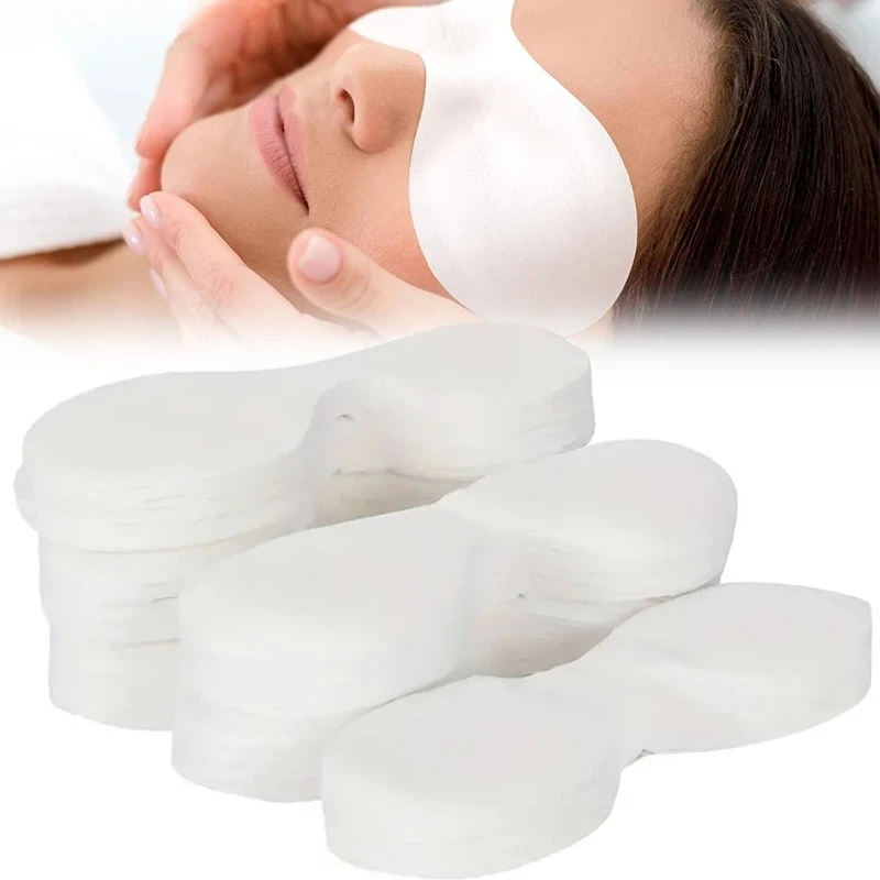 

100pcs/bag Disposable Eye Mask Paper Ultrathin Natural Cotton Eye Care Patches for Women Spa Eye Covers Facial Skin Care Tools