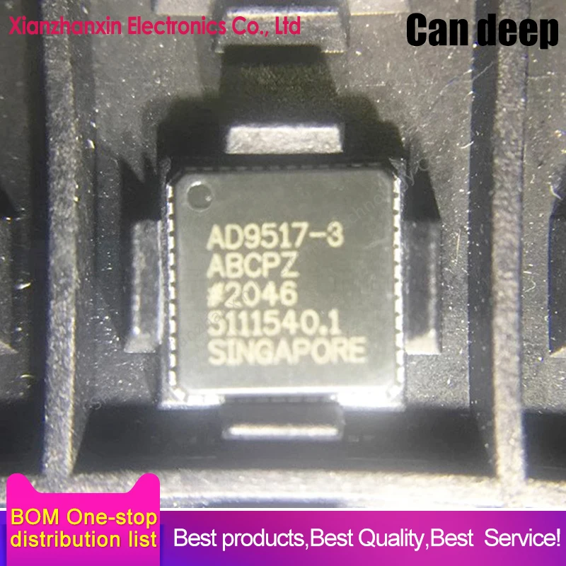 1pcs/lot  AD9517-3ABCPZ-RL7 AD9517-3ABCPZ AD9517-3 AD9517 48-VFQFN Clock generator/frequency synthesizer