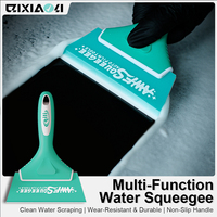 QILI Tarp & Silicone Car Squeegee for PPF Installation | Non-Slip Handle Water Scraper with Soft Rubber Blade for Glass Cleaning