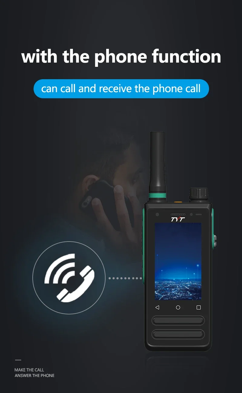 New Product TYT IP-78 push to talk radio network walkie talkie 4g Network POC Network Walkie Talkie with SIM Card