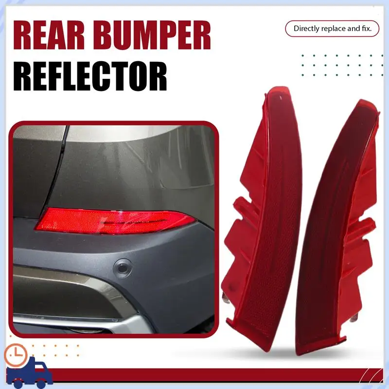 Durable 2Pcs Car Rear Bumper Reflector Lower Lamp Fits For BMW X5 G05 X7 G07 M Sport 63148091922, 63148091923