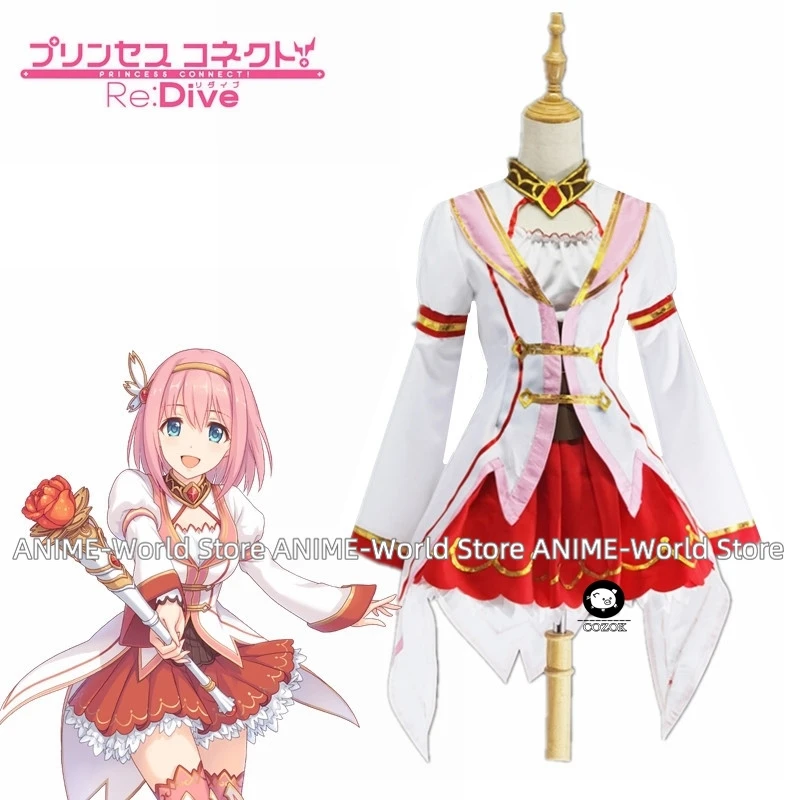 New Game Princess Connect! Re:Dive Kusano Yui Dress Cosplay Costume Outfit Halloween Costumes for Women Girls Fancy Party Dress