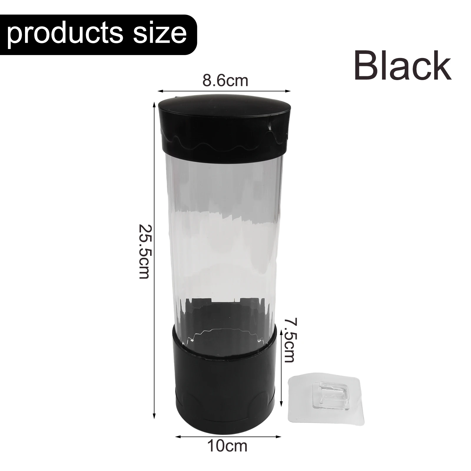 1PCS Wall Mount Automatic Remover Cup Holder Black/white Free Punch Cup Taker For Bedroom Kitchen Bathroom Home Supplies