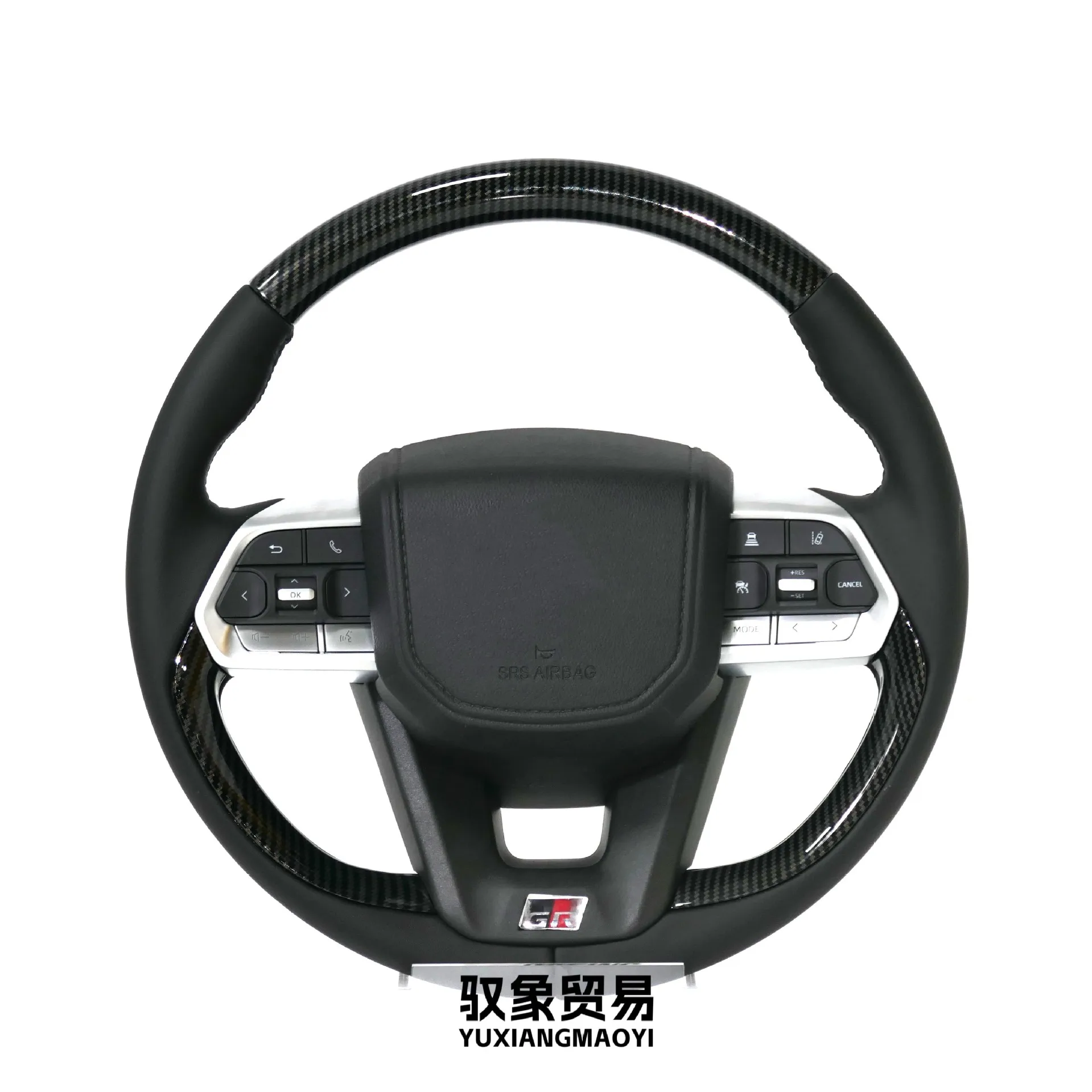 

Suitable for 22-24 Landcool Luzer LC300LC200 steering wheel assembly modified carbon fiber old and new