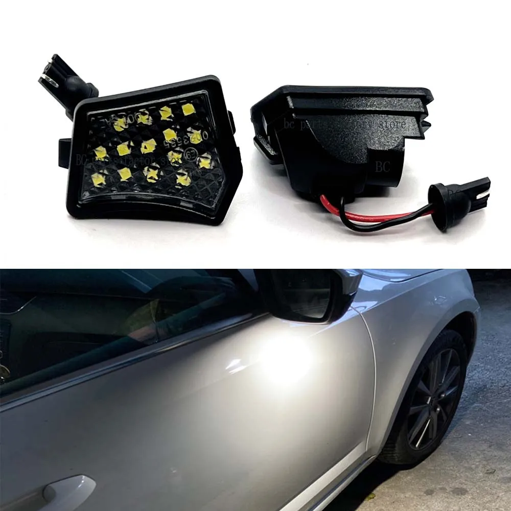 2 шт., лампы для зеркала заднего вида Volvo XC90 S60 V40 V70 V60 S40 V50 S80 C30 XC70 C70 OEM #6000 & 9