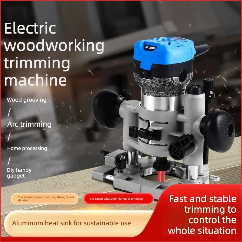 Multifunctional Electric Woodworking Edging Machine Aluminum Plate Slotting Machine Artifact
