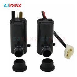 12/24V Auto Glass Wiper Windshield Wiper Washer Pump Water Jet Motor Cleaning Pump Motor Automotive Glass Wiper Clean Universal