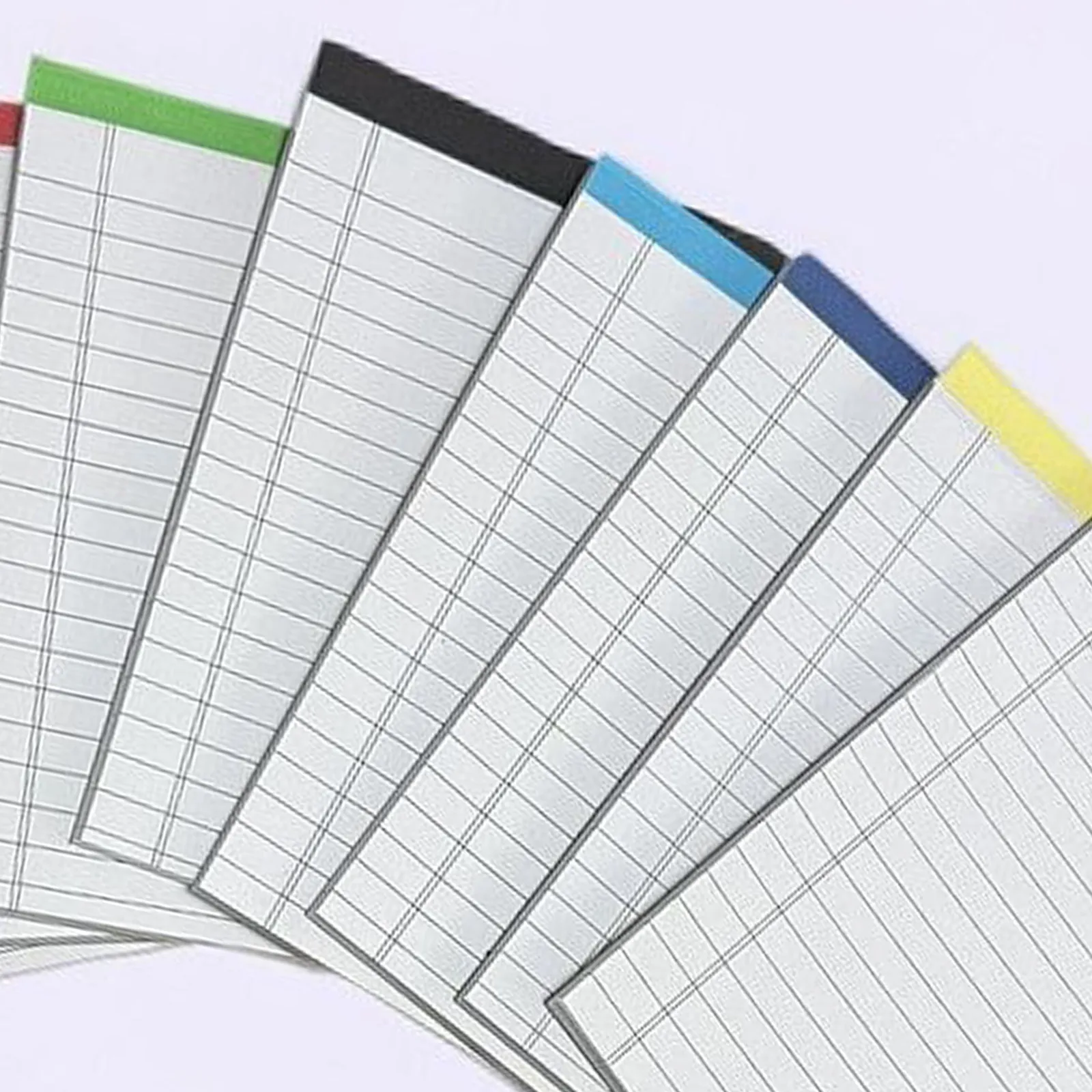 8Pcs Mini Legal Notepads A6 Ruled Writing Pad Tear-Off Design Thick Paper Portable Pocket Notebook for Note Taking Journaling