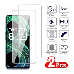 2Pcs 100D Full cover Transparent Tempered Glass For Realme 8 9 10 11 Pro Plus 4G 5G Speed Screen Protector Protection glass Film