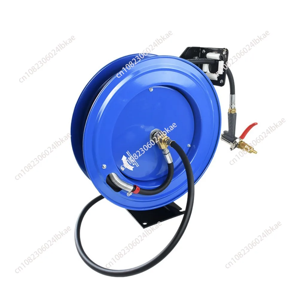 Auto-Retractable Hose Reel 15 M Spring Winding High Pressure Car Wash Hose Reel Kitchen Washing Water Drum