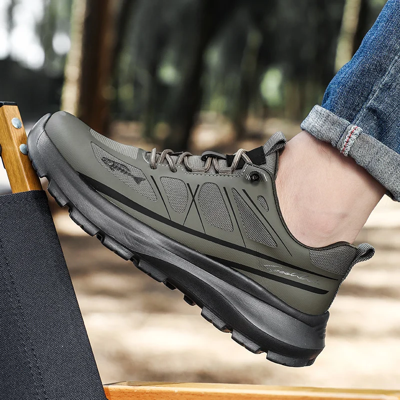 

Мужские городские повседневные спортивные кроссовки для активного отдыха, новые, на четыре сезона, дышащие, с мягкой подошвой, нескользящие, для бега, легкие, для молодежи, для походов