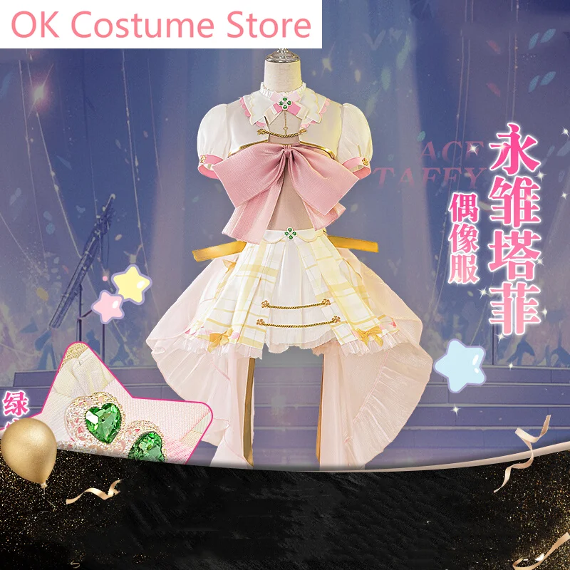 Vtuber ZanTaffy Cosplay Costume fur s, Cos Game, Anime Party Uniform, Hmatte en Play Py Clothes, Full Clothes, New